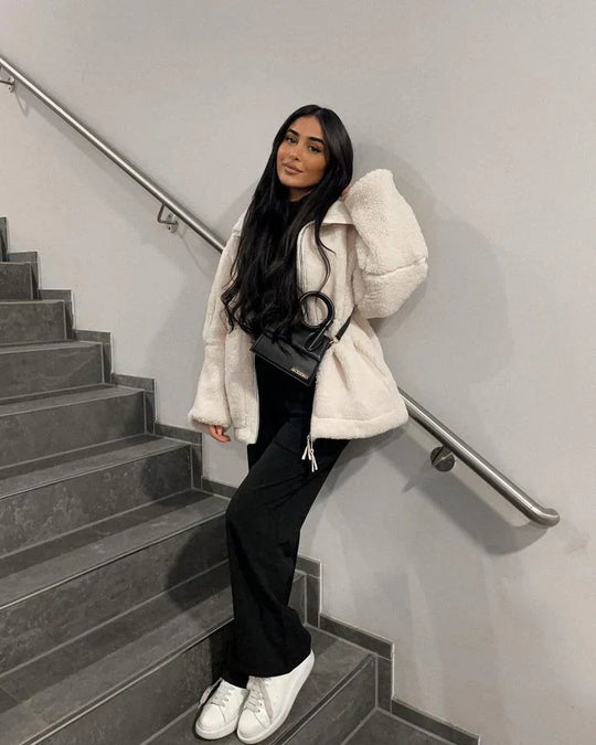 Anastasia - Veste d’Hiver Douce et Chaude