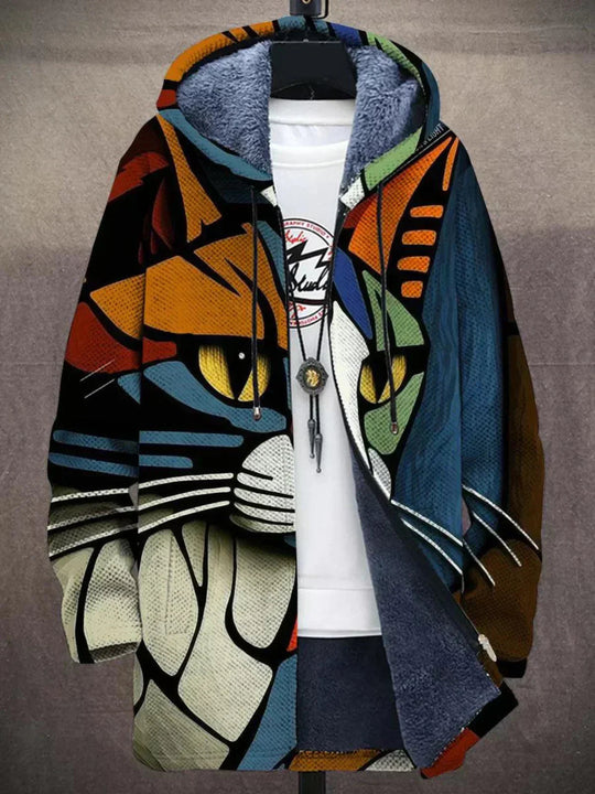 Delilah - Cardigan Luxueux à Inspiration Artistique