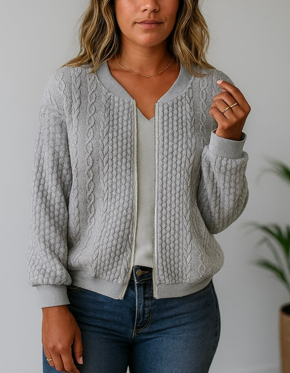 Éloïse - Gilet Légèreté Ivoire