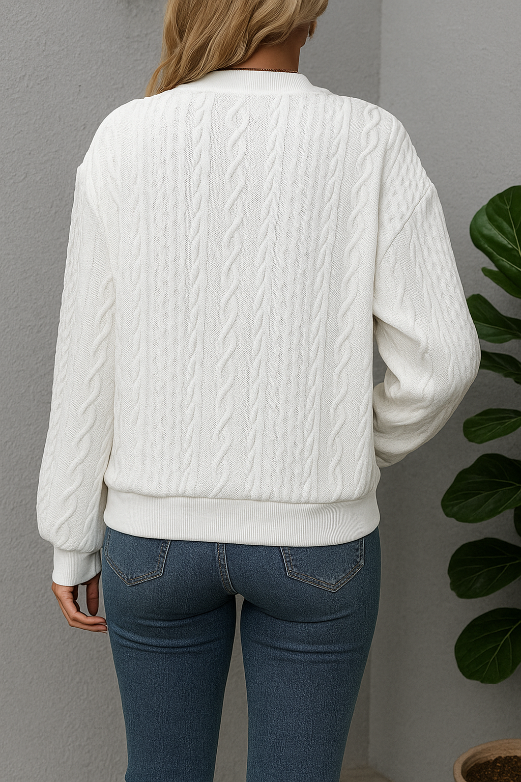 Éloïse - Gilet Légèreté Ivoire