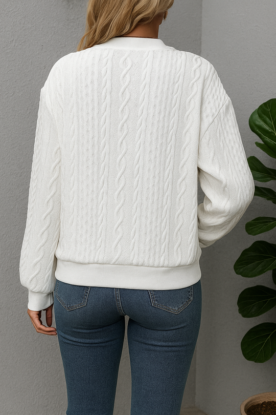 Éloïse - Gilet Légèreté Ivoire