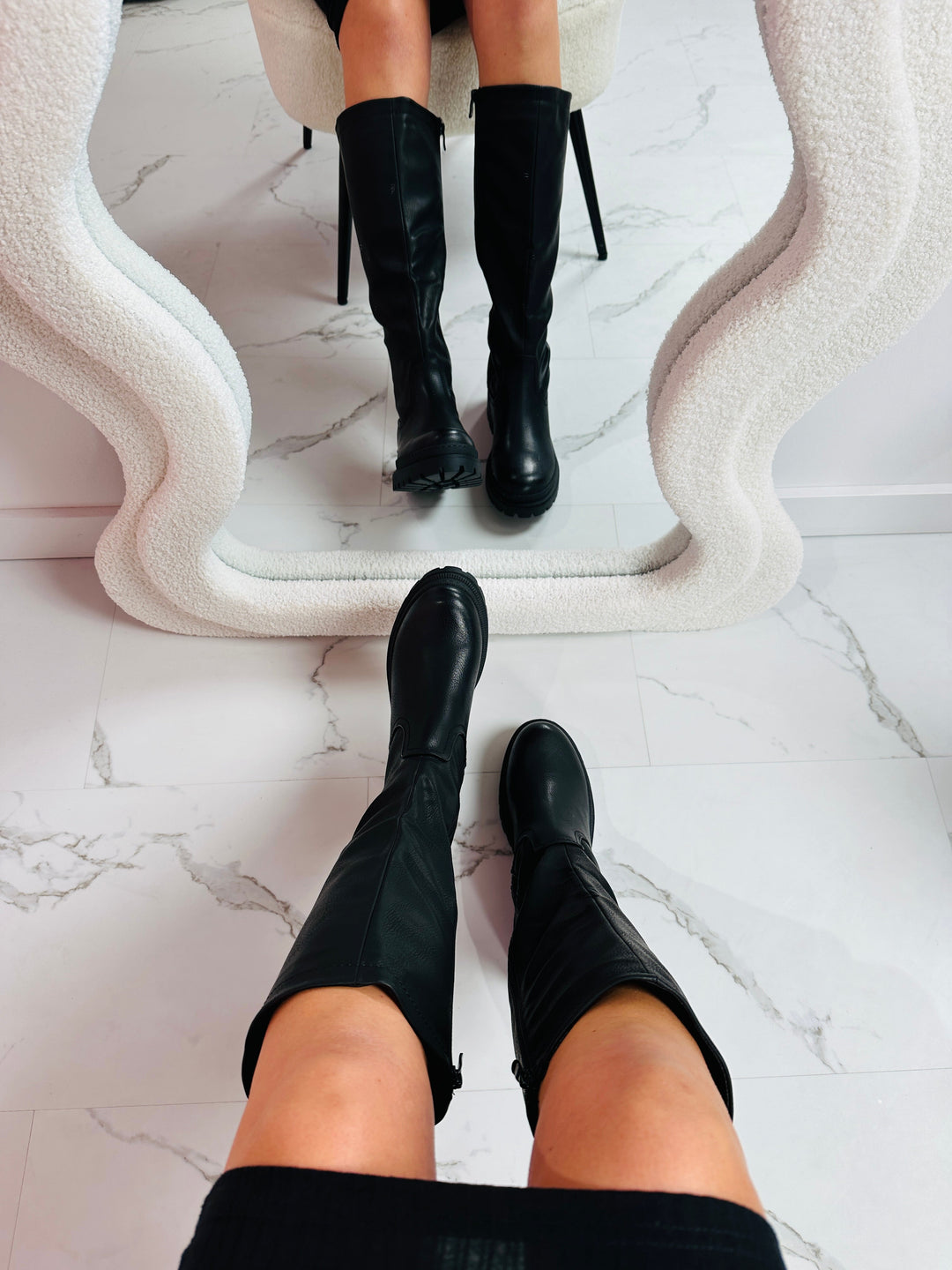 Anetta - Bottes Hautes Noires