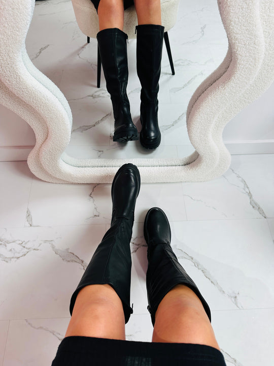 Anetta - Bottes Hautes Noires