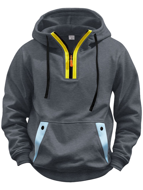 Lucas – Le Hoodie Bicolore Urbain