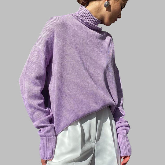 Norah - Pull à Col Roulé