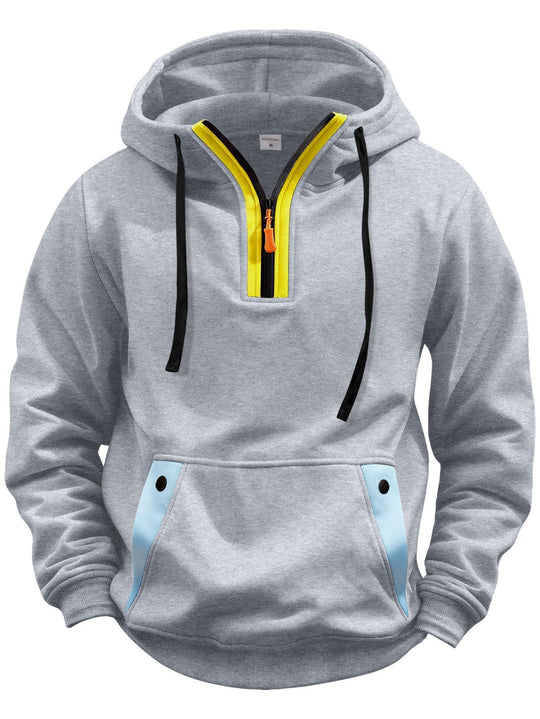 Lucas – Le Hoodie Bicolore Urbain