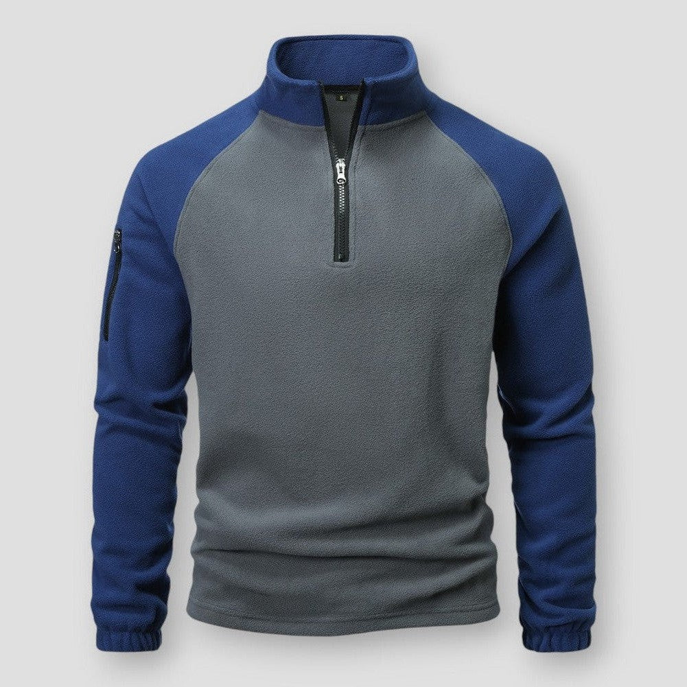 Baptiste- Pull Polaire Demi-Zip