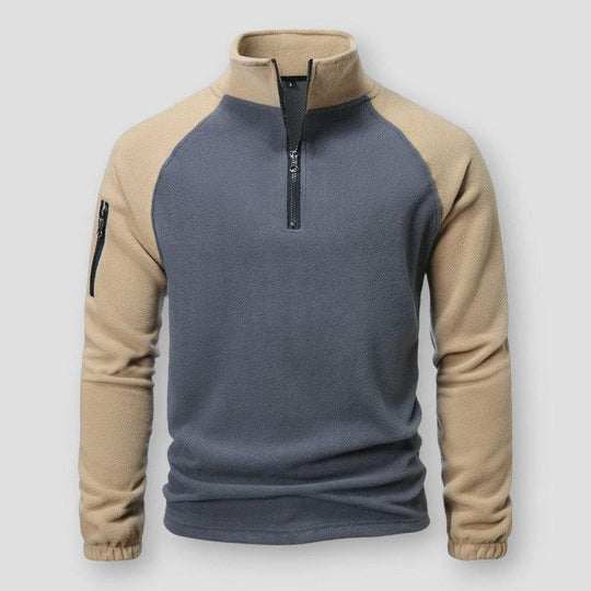 Baptiste- Pull Polaire Demi-Zip