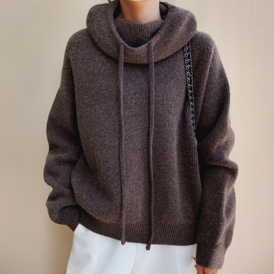 Lia - Pull élégant à col roulé