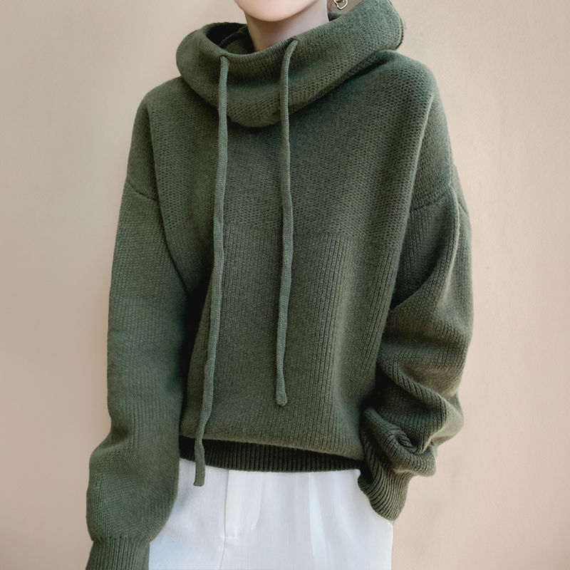 Lia - Pull élégant à col roulé