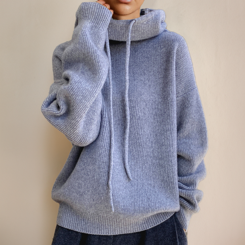 Lia - Pull élégant à col roulé