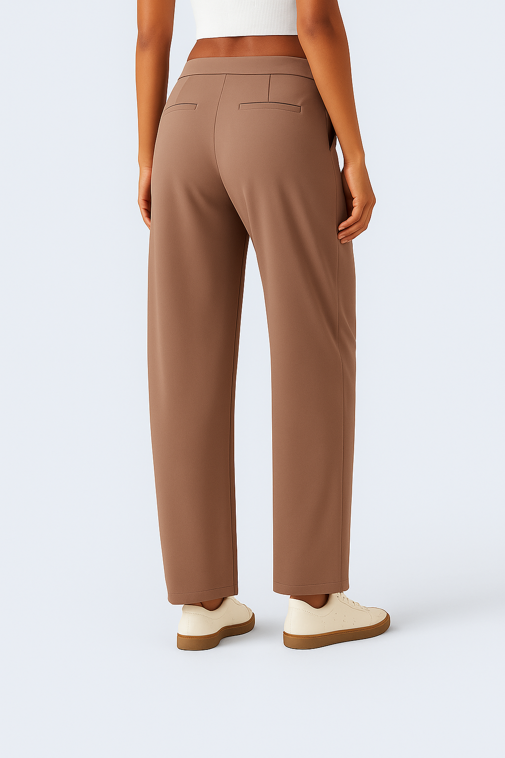 Luciellé -Pantalon á Ceinture Croisée