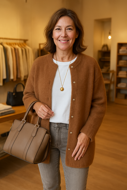 Vanna - Veste en Maille Luxueuse