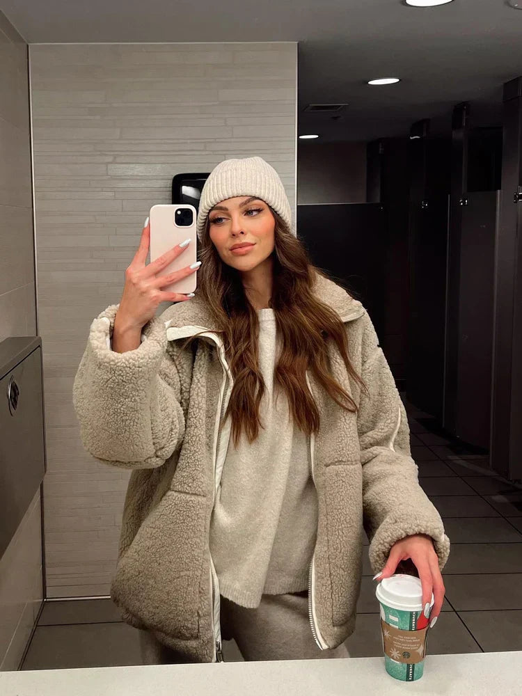 Anastasia - Veste d’Hiver Douce et Chaude