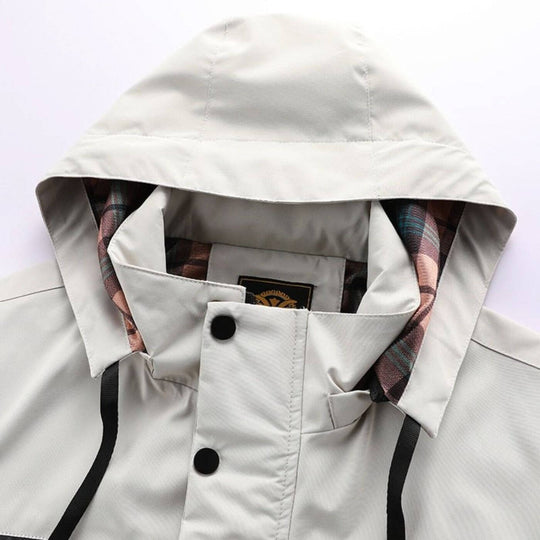 Nicolas - Parka Imperméable Blanche