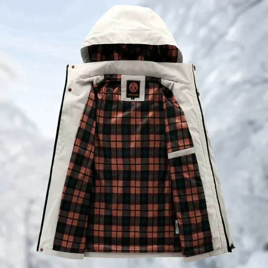 Nicolas - Parka Imperméable Blanche