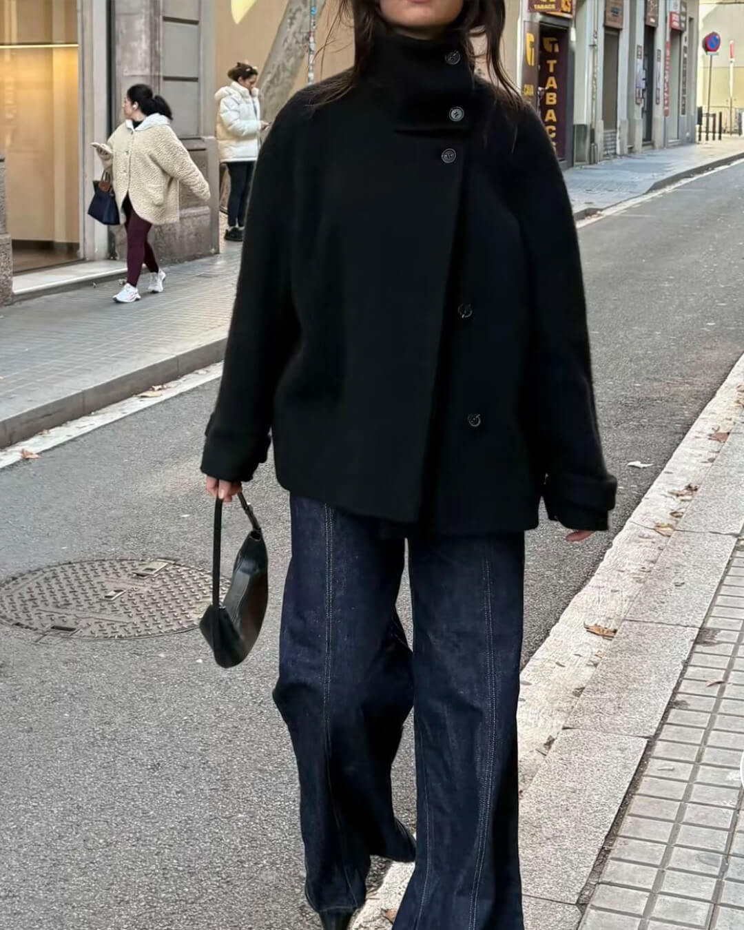 Rosalia - Manteau Élégant Avec Col