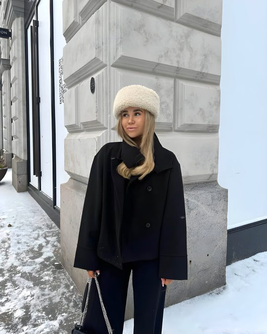 Rosalia - Manteau Élégant Avec Col